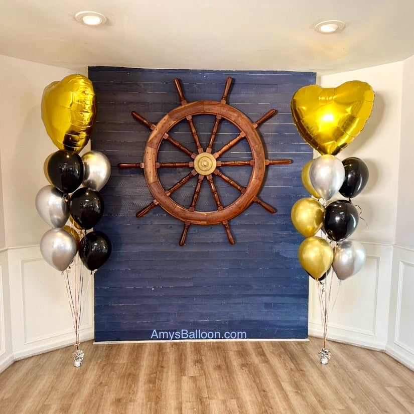 Big Heart Topper Balloon Bouquet