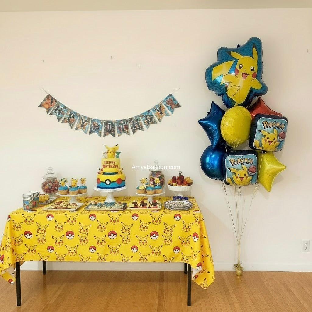 Pokemon Balloon Bouquet