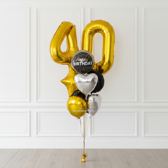 Two Number Birthday Bouquet