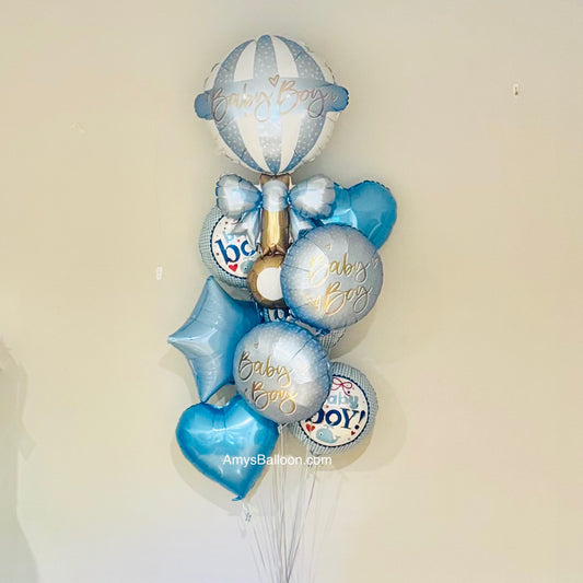 Ramo de sonajeros para bebé niño