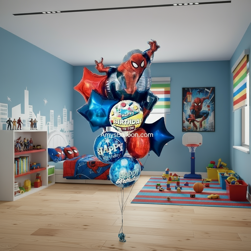 Spider-Man Floor Bouquet