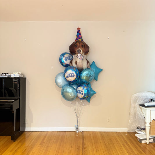 Dog Balloon Bouquet