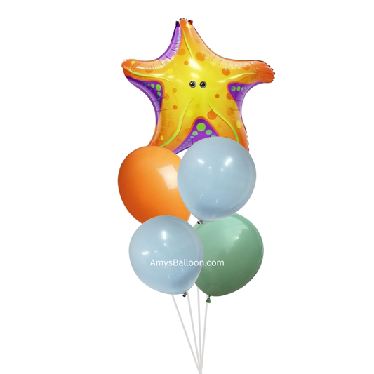 Custom Under The Sea Balloon Centerpiece