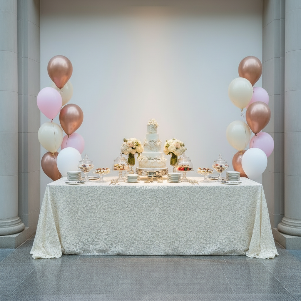 Eight Balloons Floor Bouquet