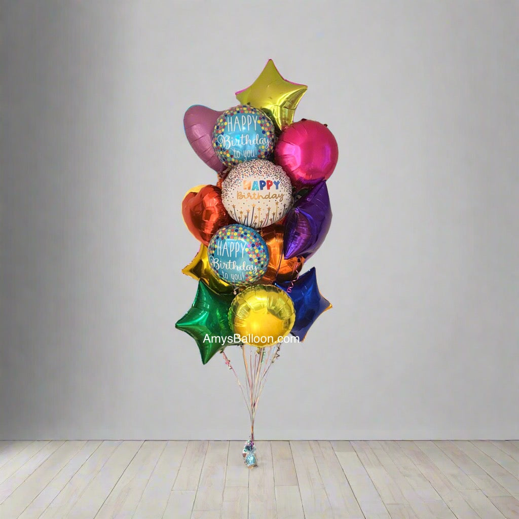 Colorful Balloon Bouquet