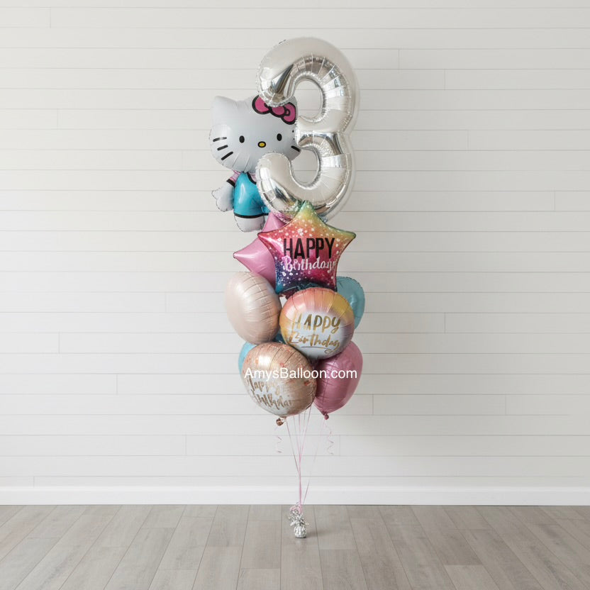 Hello Kitty Balloon Bouquet