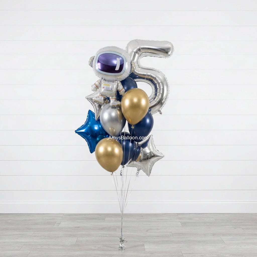 Space Themed Balloon Bouquet