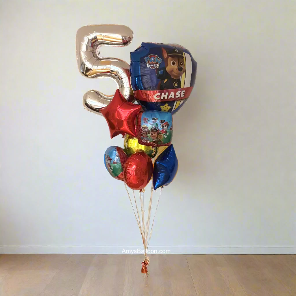 Paw Patrol Balloon Bouquet
