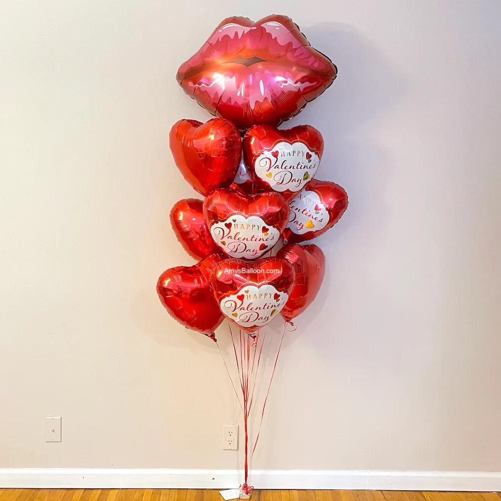 Ramo de globos Kissy Lips