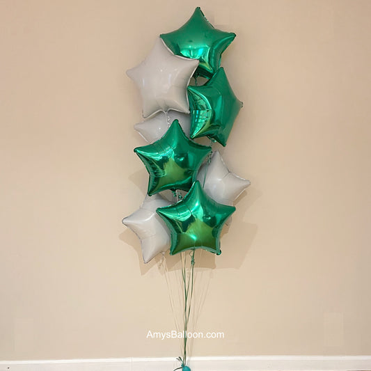 Foil Balloons Floor Bouquet