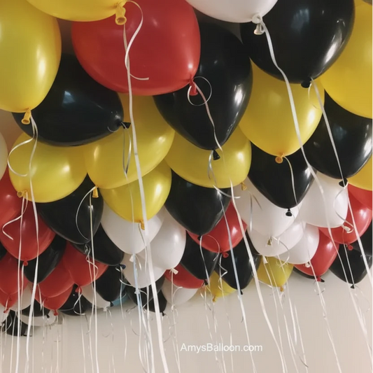 Champagne Bottle, Personalized Birthday Balloon Bouquet & 12 Loose Latex Balloons