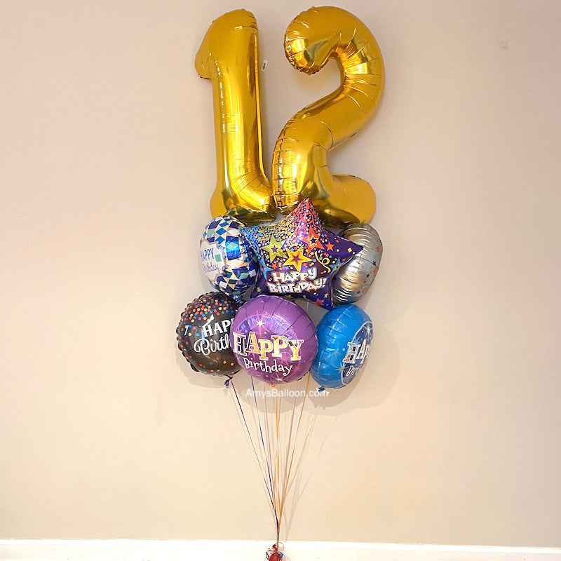 Double Digit Birthday Bouquet