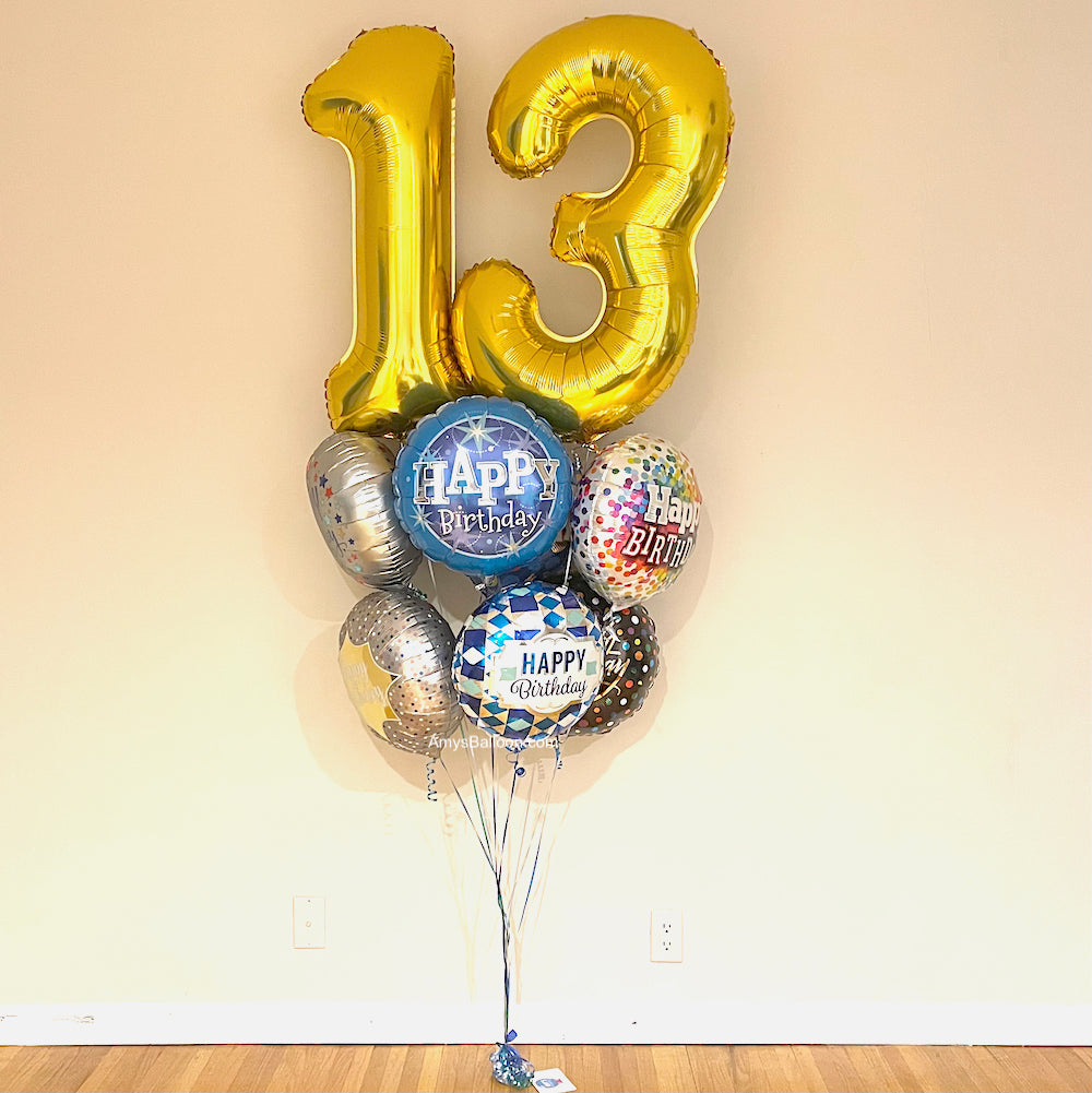 Double Digit Birthday Bouquet
