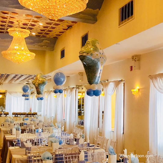 Big Cross Balloon Centerpiece