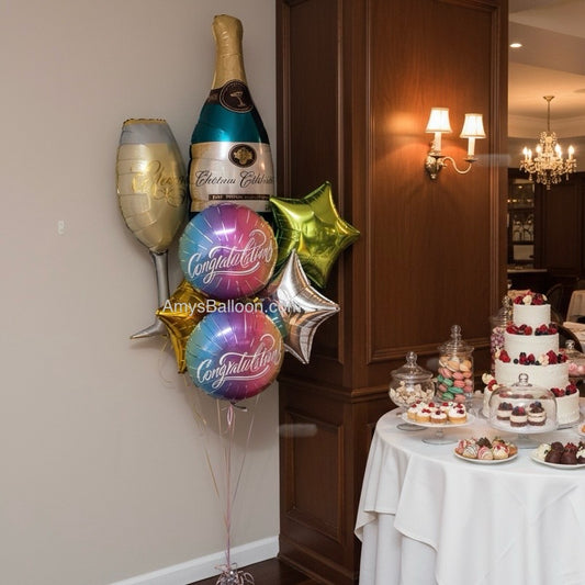 Congratulations Champagne Bouquet