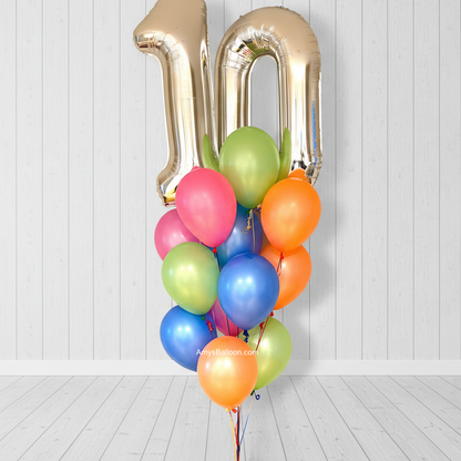 Double Digit and Latex Bouquet