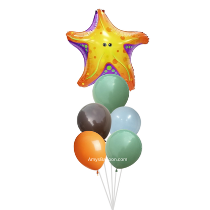 Custom Under The Sea Balloon Centerpiece