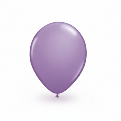 12" SOLID COLOR LATEX BALLOONS