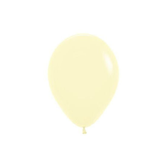 12" PASTEL MATTE COLOR LATEX BALLOONS
