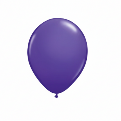 12" SOLID COLOR LATEX BALLOONS