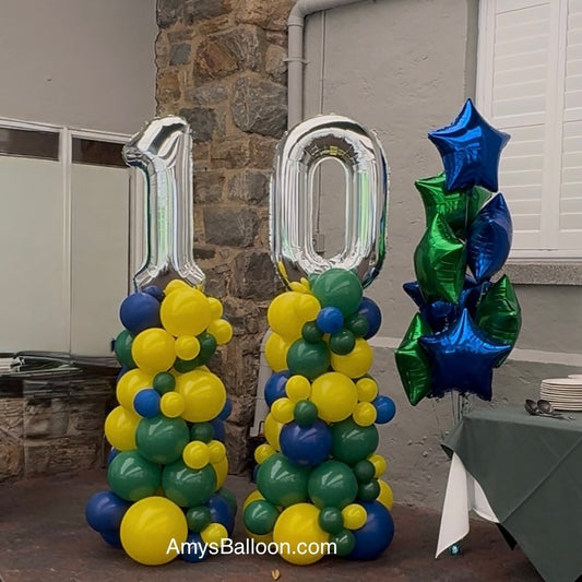 Age Balloon Columns