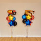 5-Birthday Party Personalized Balloons Bouquets
