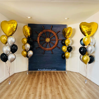 Big Heart Topper Balloon Bouquet