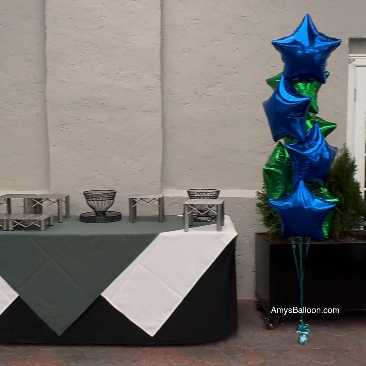9-Birthday Party Personalized Balloons Bouquets