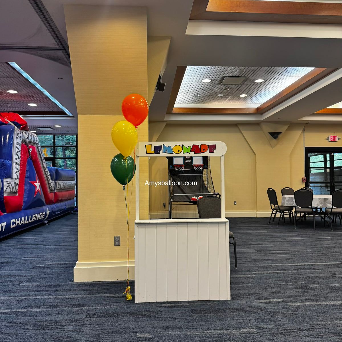 Three Balloons Floor Bouquet