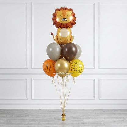 Jungle Animal Themed Balloon Bouquet