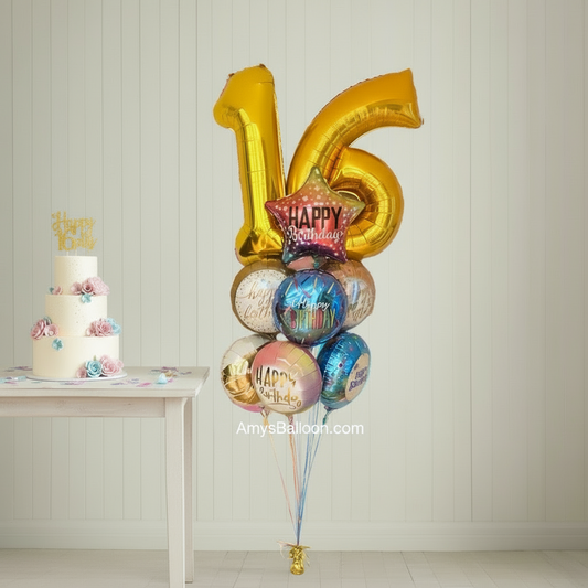 16th Birthday Bouquet