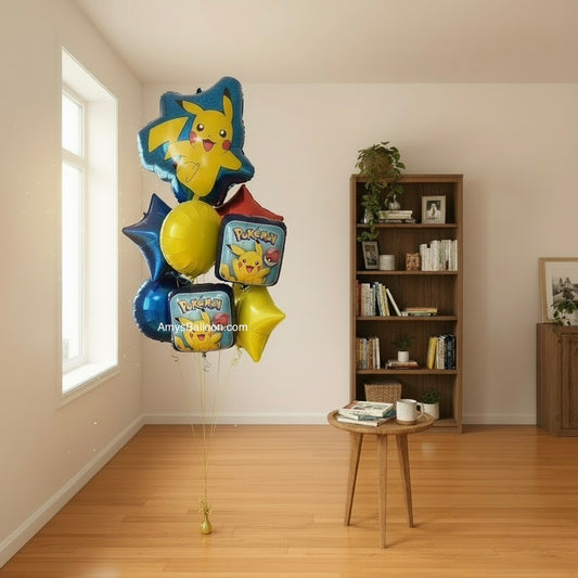 Pokemon Balloon Bouquet