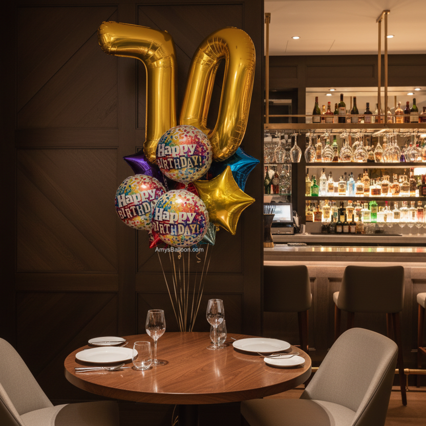 Age Birthday Balloon Bouquet