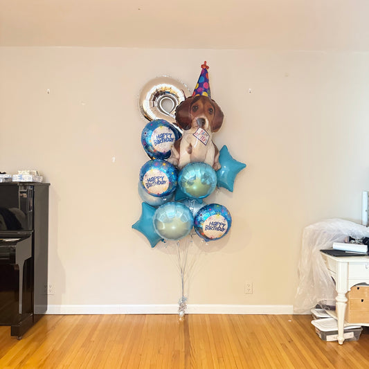 Dog Balloon Bouquet