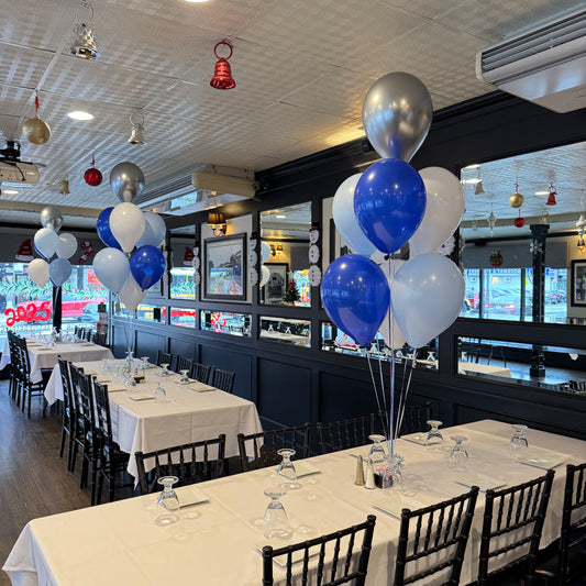 Seven Balloons Table Centerpiece