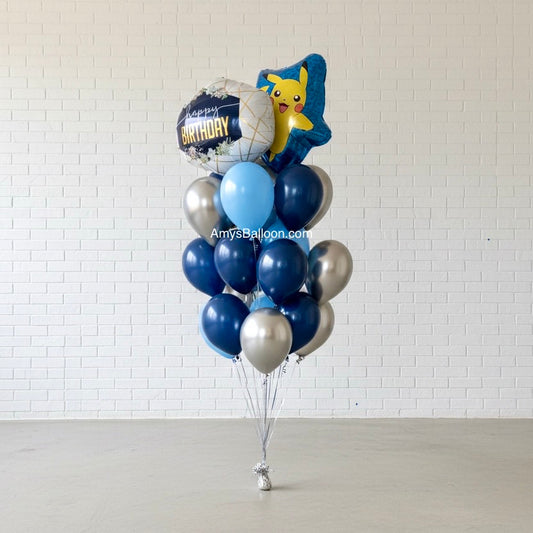 Character Birthday Balloon Bouquet