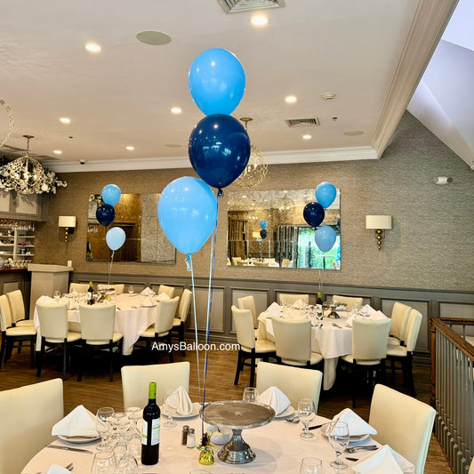 Three Balloons Table Centerpiece