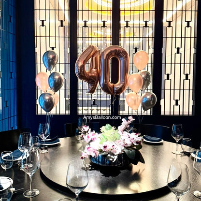 Two Number and Two Bouquet Set