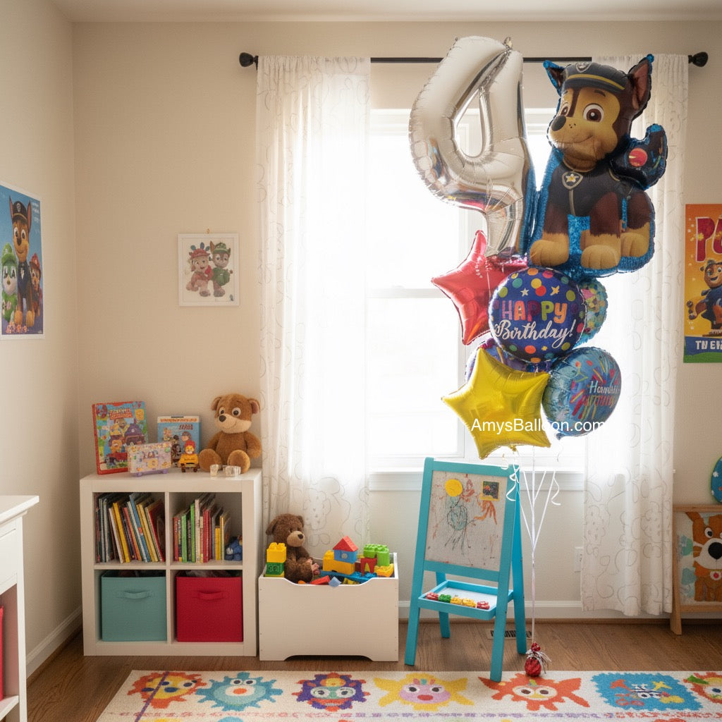 Paw Patrol Balloon Bouquet