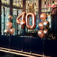 4-Birthday Party Personalized Balloons Bouquets