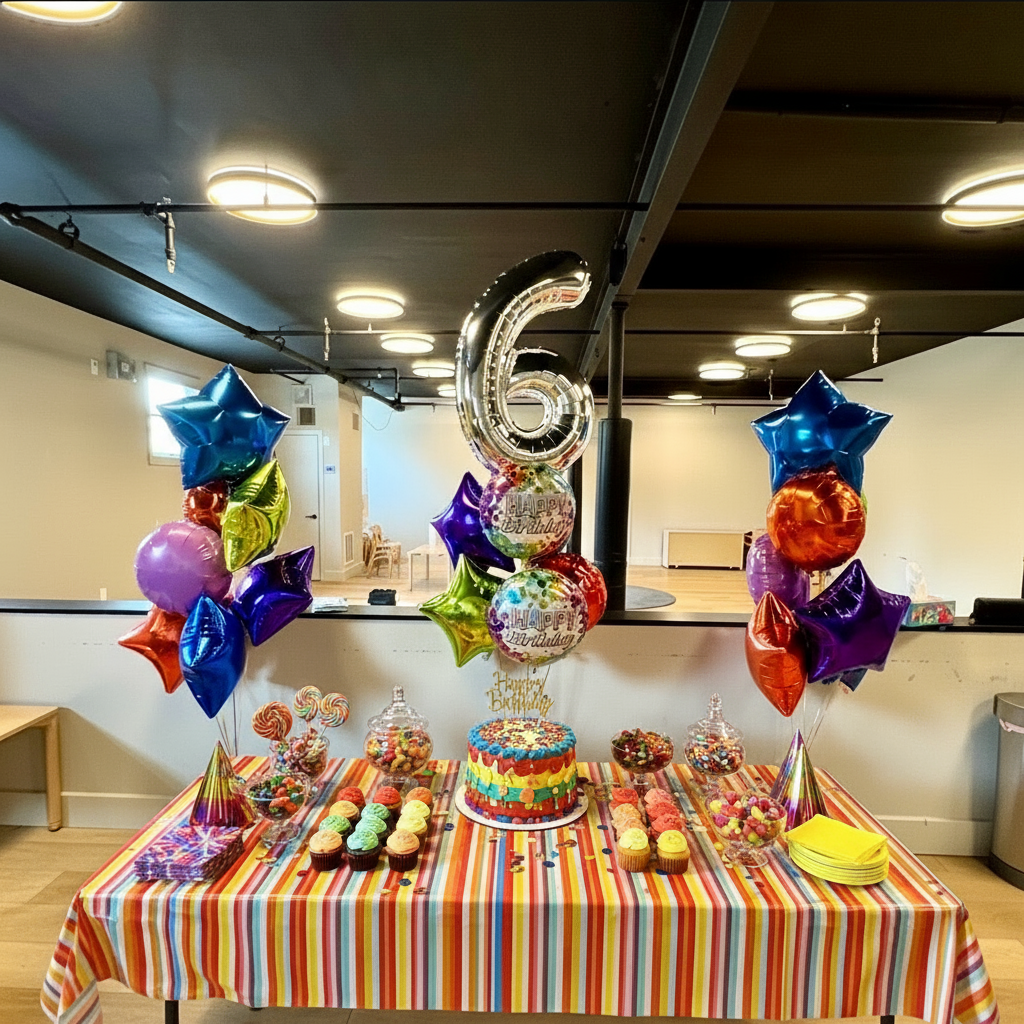 Balloon Bouquet Trio – Includes Number Balloon Arrangement