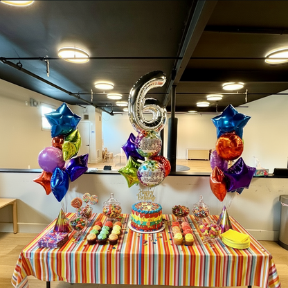 Balloon Bouquet Trio – Includes Number Balloon Arrangement