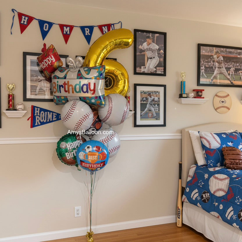 Baseball Theme Bouquet