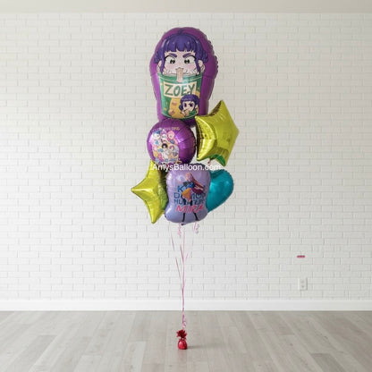 KPop Demon Hunters Balloon Bouquet