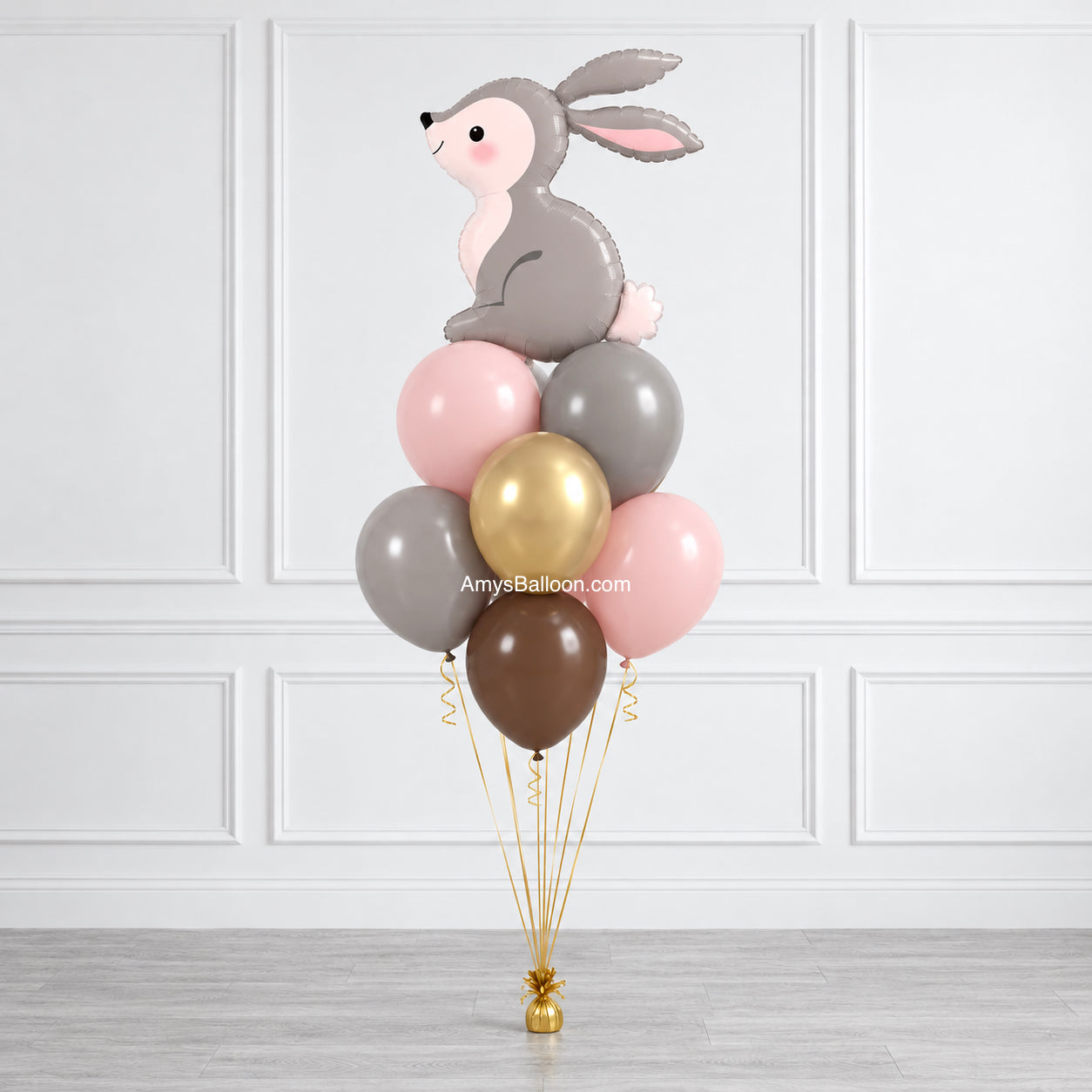 Woodland Animal Themed Balloon Bouquet