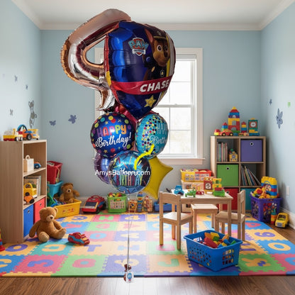 Paw Patrol Balloon Bouquet