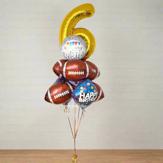 Number and Ball Theme Bouquet