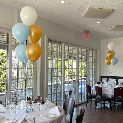 Five Balloons Table Centerpiece