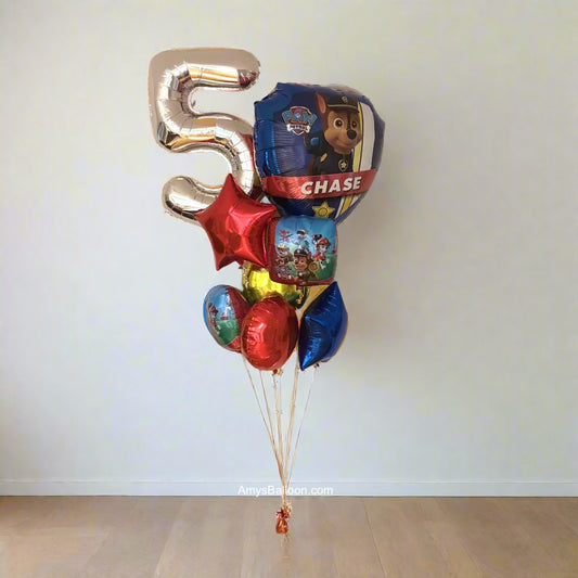 Paw Patrol Balloon Bouquet