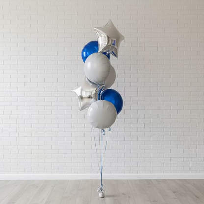 Custom Foil Balloons Floor Bouquet